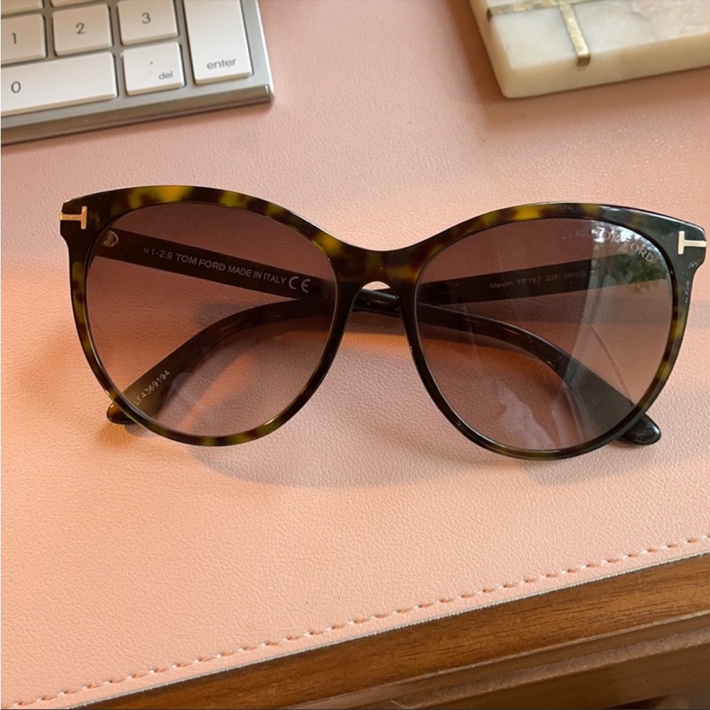 Tom Ford Sunglasses - Maxim 59mm Gradient Cat NEW